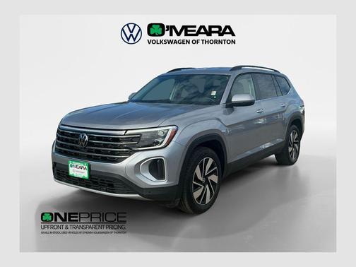 Silver Mist Metallic 2025 Volkswagen Atlas 2.0T SE w/Technology 4MOTION
