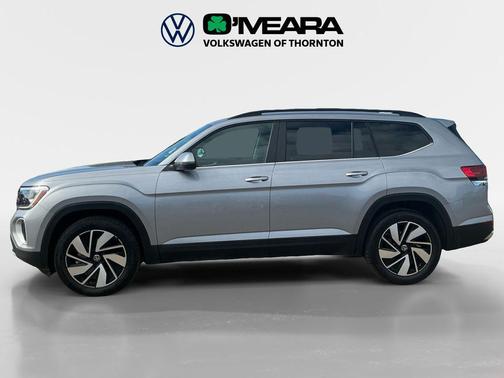 Silver Mist Metallic 2025 Volkswagen Atlas 2.0T SE w/Technology 4MOTION