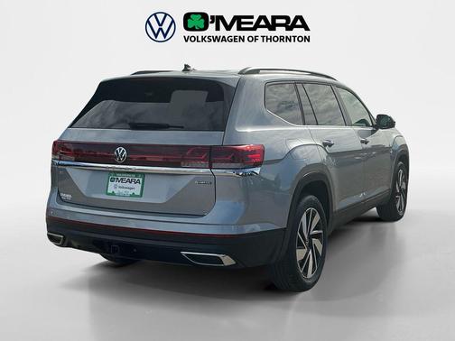 Silver Mist Metallic 2025 Volkswagen Atlas 2.0T SE w/Technology 4MOTION