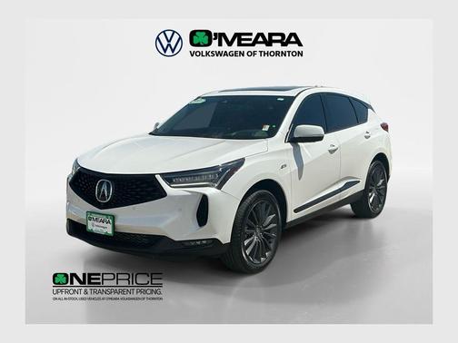 Platinum White Pearl 2023 Acura RDX A-Spec Advance Package