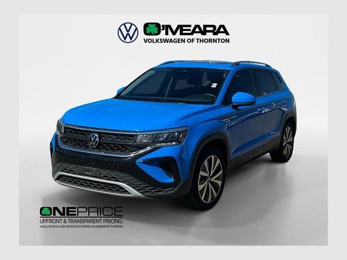 Cornflower Blue 2023 Volkswagen Taos 1.5T SE