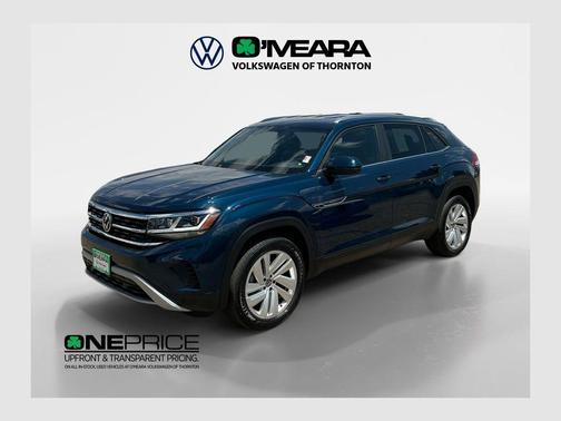 Tourmaline Blue Metallic 2023 Volkswagen Atlas Cross Sport 2.0T SE w/Technology 4MOTION
