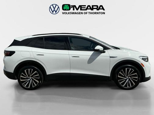 Pure White 2025 Volkswagen ID.4 AWD Pro