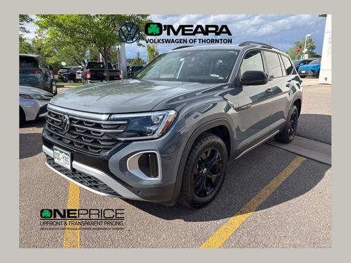 Pure Gray 2024 Volkswagen Atlas 2.0T SE w/Technology 4MOTION