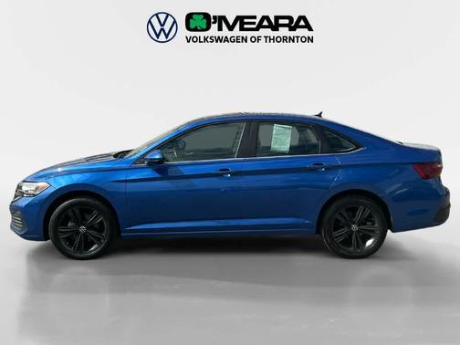 Rising Blue Metallic 2024 Volkswagen Jetta 1.5T SE