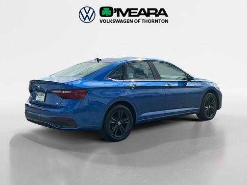 Rising Blue Metallic 2024 Volkswagen Jetta 1.5T SE