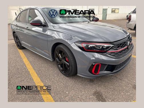 Pure Gray w/Deep Black Roof 2024 Volkswagen Jetta GLI 2.0T Autobahn