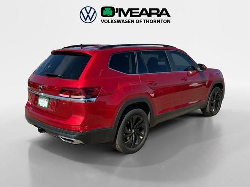 Aurora Red Metallic 2023 Volkswagen Atlas 3.6L SE w/Technology