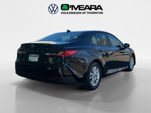 Midnight Black Metallic 2025 Toyota Camry LE