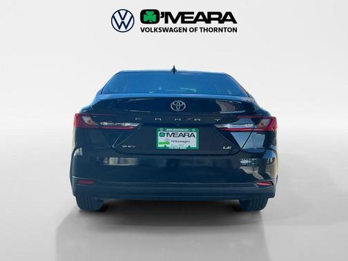 Midnight Black Metallic 2025 Toyota Camry LE