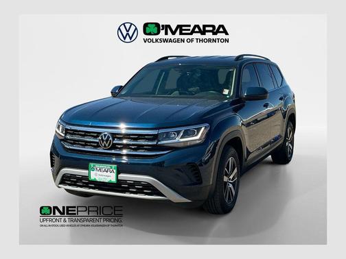 Tourmaline Blue Metallic 2022 Volkswagen Atlas 2.0T SE