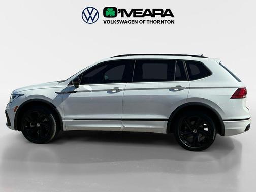 Opal White Pearl 2024 Volkswagen Tiguan 2.0T SE R-Line Black 4MOTION