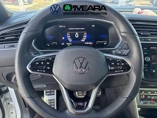 Opal White Pearl 2024 Volkswagen Tiguan 2.0T SE R-Line Black 4MOTION