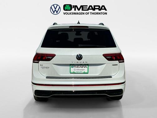 Opal White Pearl 2024 Volkswagen Tiguan 2.0T SE R-Line Black 4MOTION