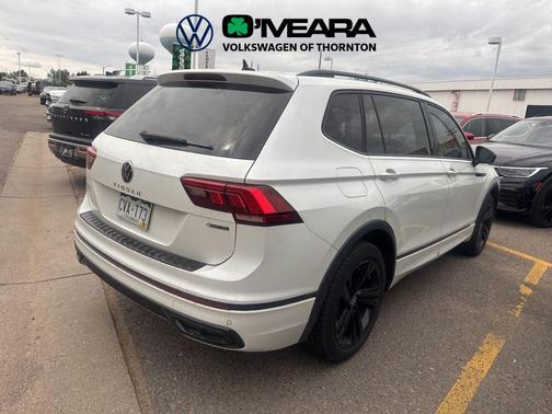 Opal White Pearl 2024 Volkswagen Tiguan 2.0T SE R-Line Black 4MOTION