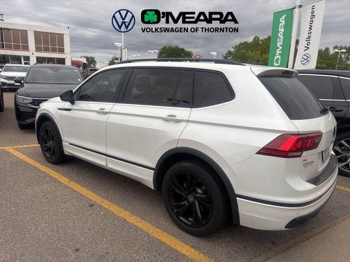 Opal White Pearl 2024 Volkswagen Tiguan 2.0T SE R-Line Black 4MOTION