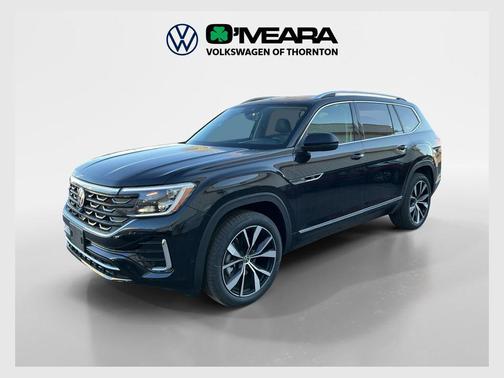 Deep Black Pearl 2026 Volkswagen Atlas 2.0T SEL Premium R-Line 4MOTION