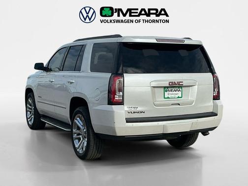 White Frost Tricoat 2018 GMC Yukon SLT