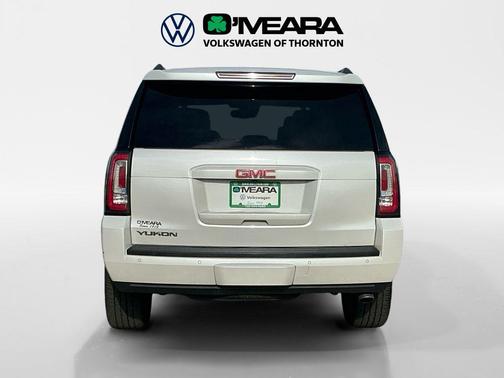 White Frost Tricoat 2018 GMC Yukon SLT
