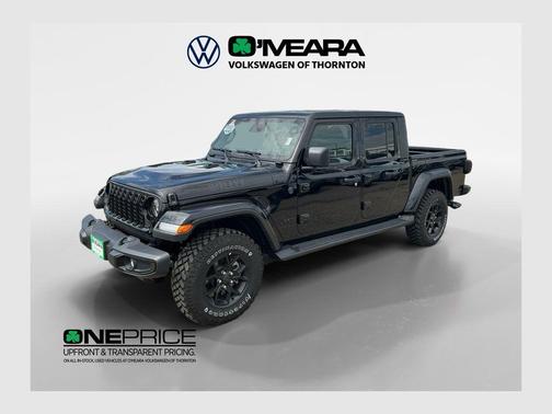 Black Clearcoat 2026 Jeep Gladiator Willys 4x4