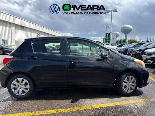 Black Sand Pearl 2012 Toyota Yaris LE