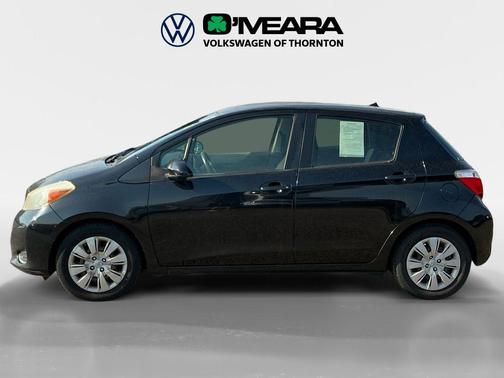 Black Sand Pearl 2012 Toyota Yaris LE