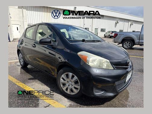 Black Sand Pearl 2012 Toyota Yaris LE