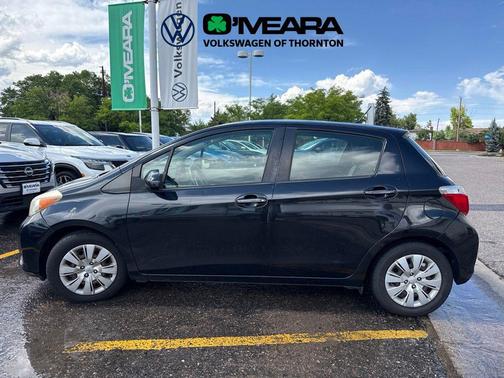 Black Sand Pearl 2012 Toyota Yaris LE