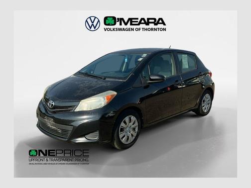 Black Sand Pearl 2012 Toyota Yaris LE