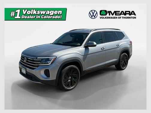 Silver Mist 2026 Volkswagen Atlas 2.0T SE w/Technology 4MOTION
