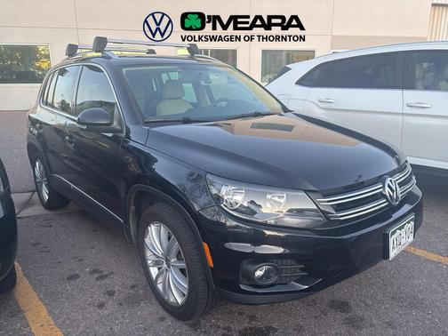 Pearl Black 2015 Volkswagen Tiguan 4MOTION Auto SEL
