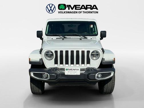 Bright White Clearcoat 2021 Jeep Wrangler Unlimited Sahara