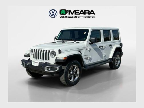 Bright White Clearcoat 2021 Jeep Wrangler Unlimited Sahara