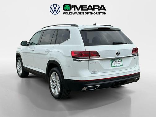 Pure White 2023 Volkswagen Atlas 3.6L SE w/Technology