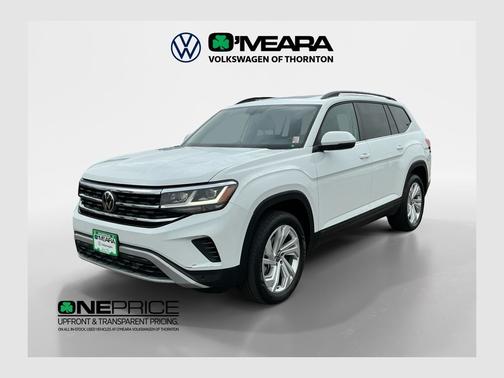 Pure White 2023 Volkswagen Atlas 3.6L V6 SE w/Technology