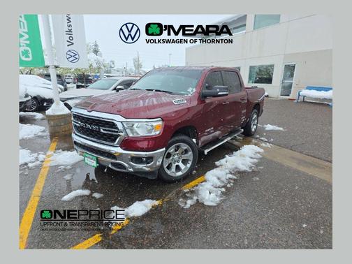 Delmonico Red Pearlcoat 2022 RAM 1500 Big Horn/Lone Star