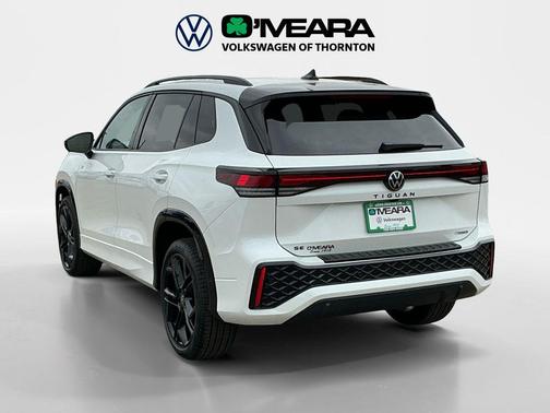 Opal White Pearl 2026 Volkswagen Tiguan 2.0T SE R-Line Black 4MOTION