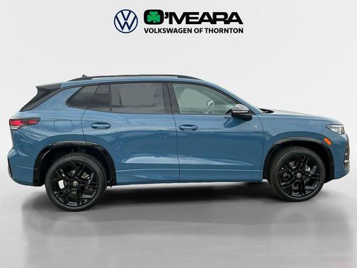monterey blue pearl 2026 Volkswagen Tiguan 2.0T SE R-Line Black 4MOTION
