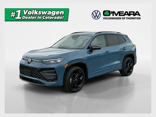 monterey blue pearl 2026 Volkswagen Tiguan 2.0T SE R-Line Black 4MOTION