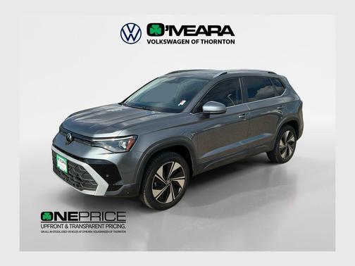 Platinum Gray Metallic 2025 Volkswagen Taos 1.5T SE