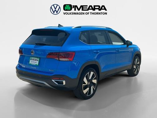 Cornflower Blue 2024 Volkswagen Taos 1.5T SEL
