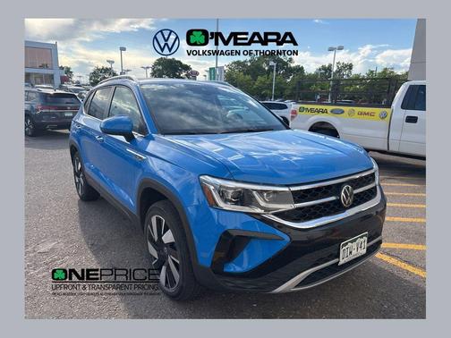 Blue 2024 Volkswagen Taos 1.5T SEL