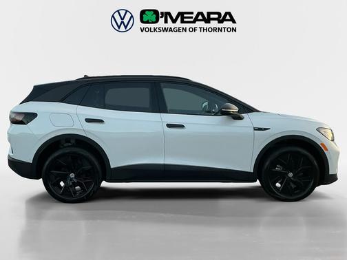 Opal White with Black Roof 2026 Volkswagen ID.4 Pro S Plus