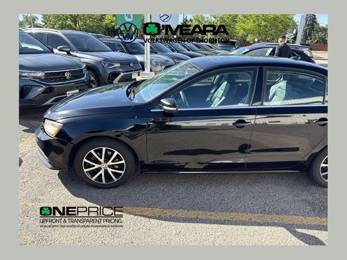 Black 2017 Volkswagen Jetta 1.4T SE