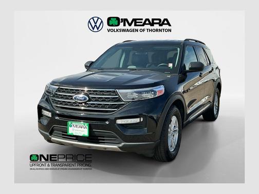 Agate Black Metallic 2024 Ford Explorer XLT