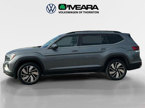 Platinum Gray Metallic 2025 Volkswagen Atlas 2.0T SE w/Technology 4MOTION