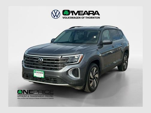 Platinum Gray Metallic 2025 Volkswagen Atlas 2.0T SE w/Technology 4MOTION
