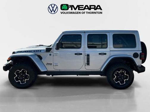 Silver Zynith Clearcoat 2023 Jeep Wrangler 4xe Rubicon