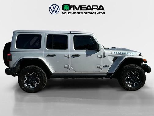 Silver Zynith Clearcoat 2023 Jeep Wrangler 4xe Rubicon