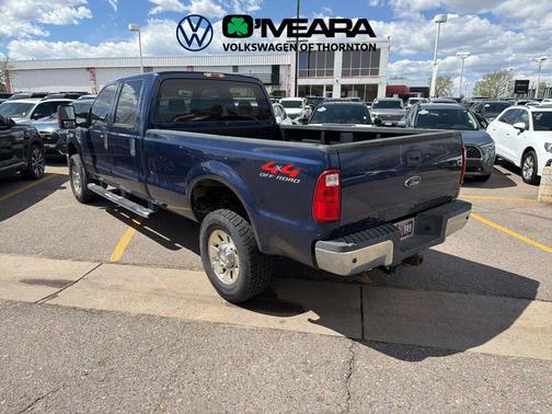 Dark Blue Pearl Clearcoat Metallic 2008 Ford F-350 XLT Crew Cab Super Duty